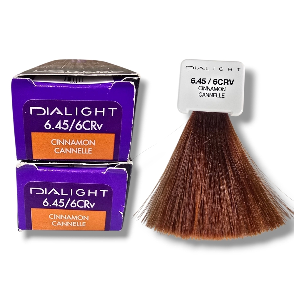 L'Oreal Professionnel DIALight 2 Tubes Ammonia-Free 6.45/6CRv Cinnamon